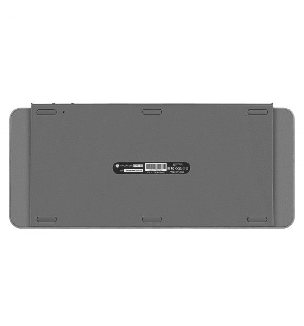 Keychron Клавиатура мембраная B1 Pro, USB/WL/BT, space gray
