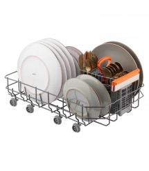 ARDESTO Посудомоечная машина, 10компл., А++, 45см, дисплей, 3я корзина, гигиен.обработка, белый