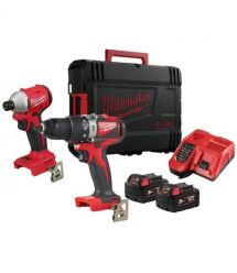 Milwaukee Набор из двух аккумуляторных инструментов M18 BLPP2A3-502X 18В шурупове