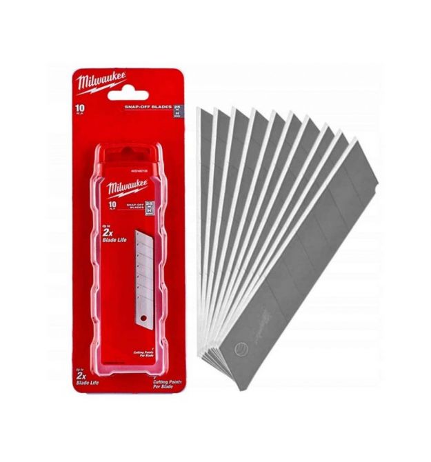 Milwaukee Лезвие сегментированное , 25мм, сталь, 10шт