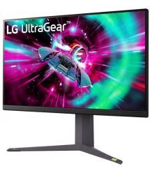 LG Монитор LG 31.5" 32GR93U-B2 xHDMI, DP, USB, Audio, IPS, 3840x2160, 144Hz, 1ms, DCI-P3 95%, G-SYNC, FreeSync, Pivot, HDR400