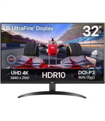 LG Монитор LG 32" 32UR500K-B 2xHDMI, DP, Audio, VA, 3840x2160, 4ms, DCI-P3 90%, FreeSync, HDR10