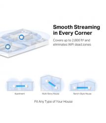 Mercusys Система WiFi-Mesh Halo H30 AC1200, 2xFE LAN/WAN, 2мод
