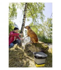 Karcher Минимойка низкого давления аккумуляторная OC 3 Foldable, 120л/ч, шланг 1.8м, бак для воды 8л, вес 2.2кг, USB-C