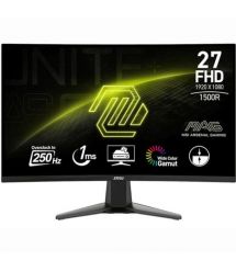 MSI Монітор MSI 27" MAG 276CXF 2xHDMI, DP, Audio, VA, 280Hz, 0.5ms, sRGB 102%, CURVED, AdaptiveSync