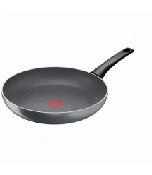 Tefal Сковорода Hard Stone, 28см, алюминий, бакелит, серый