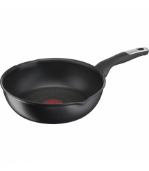 Tefal Сковорода глубокая Unlimited, 22см, алюминий, бакелит, черный