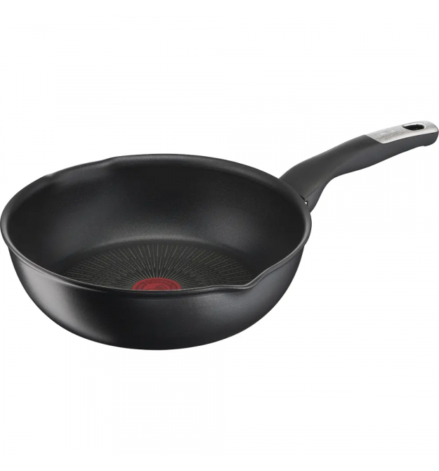 Tefal Сковорода глубокая Unlimited, 22см, алюминий, бакелит, черный