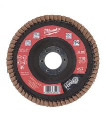Milwaukee Диск лепестковый CERA TURBO, 125x22.2мм, K60