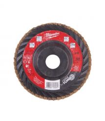 Milwaukee Диск лепестковый CERA TURBO, 125x22.2мм, K60
