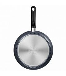 Tefal Сковорода с крышкой So' Light, 24см, алюминий, бакелит, стекло, черный