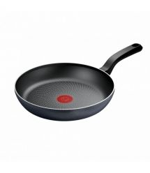 Tefal Сковорода с крышкой So' Light, 26см, алюминий, бакелит, стекло, черный