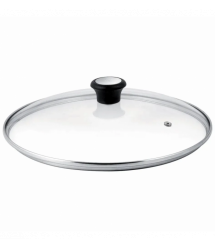 Tefal Сковорода с крышкой So' Light, 26см, алюминий, бакелит, стекло, черный