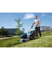 Bosch Газонокосилка аккумуляторная GRA 18V2-460 18В 46см 60л 30-70мм 23кг без АКБ и ЗП