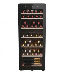 Haier Холодильник Haier для вина, 127x49.7х58.5, мороз.отд.-190л, зон - 2, бут-77, ST, дисплей, черный