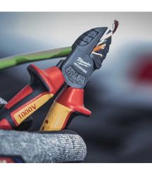 Milwaukee Кусачки-бокорезы, диэлектрические, для работ под напряжением 1000В, 145мм