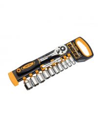 Tolsen Набор торцевых головок Профи, 3/8", 12шт, CrV
