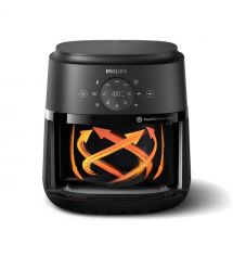 Philips Мультипечь Ovi Dual Steam 1500Вт, чаша-45781л, сенсорное управл., 13 авто. программ, пластик, чорний