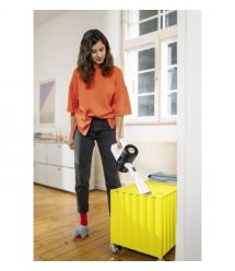 Karcher Пылесос беспроводный KVA 2, конт пыль -0.6л, автон. раб. до 40мин, вес-2.06кг, белый