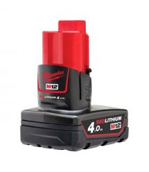 Milwaukee Аккумулятор Redlithium M12 12В, 4А·час, 0.4кг