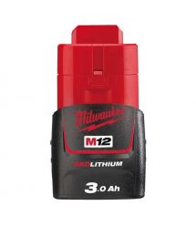 Milwaukee Аккумулятор Redlithium M12 12В, 3А·час, 0.2кг