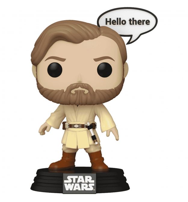 Funko Фигурка Funko POP Star Wars: Sayings - Obi-Wan Kenobi (Hello There)