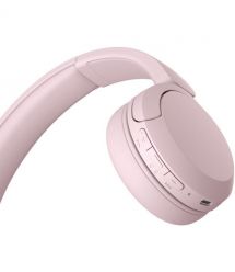 Sony Наушники On-ear WH-CH520 BT 5.2, SBC, AAC, Wireless, Mic, Розовый