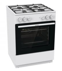 Gorenje Плита комби, 71л, 60x60см, чугун, белый