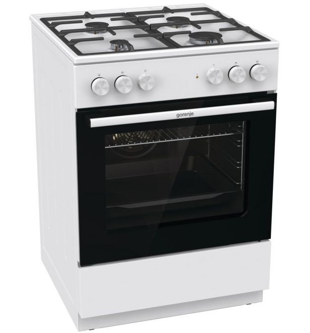Gorenje Плита комби, 71л, 60x60см, чугун, белый