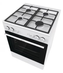 Gorenje Плита комби, 71л, 60x60см, чугун, белый