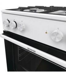Gorenje Плита комби, 71л, 60x60см, чугун, белый