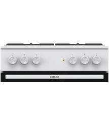 Gorenje Плита комби, 71л, 60x60см, чугун, белый