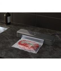 Electrolux Вакууматор для рулонов, пакетов и контейнеров, 80Вт, 30см, электронное управл., +10 пакетов, пластик, черный