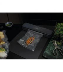 Electrolux Вакууматор для рулонов, пакетов и контейнеров, 80Вт, 30см, электронное управл., +10 пакетов, пластик, черный