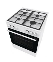 Gorenje Плита газовая, 72л, 60x60см, чугун, белый