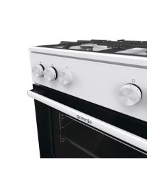 Gorenje Плита газовая, 72л, 60x60см, чугун, белый