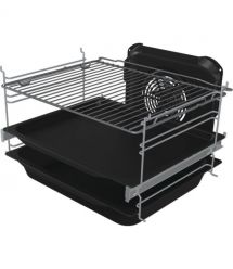 Gorenje Плита комбинированная, 7,0 л, 50x60 см, дисплей, чугун, белый