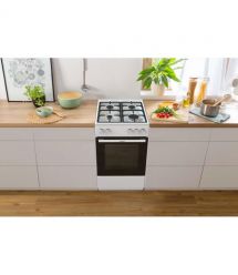 Gorenje Плита газова, 70л, 50x60см, чугун, белый