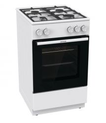 Gorenje Плита газова, 70л, 50x60см, чугун, белый