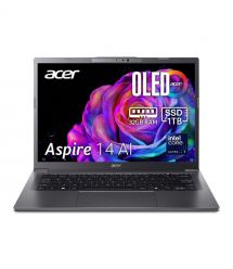 Acer Ноутбук Aspire 14 A14-52M 14" WUXGA OLED, Intel U7-258V, 32GB, F1TB, UMA, Win11, серый