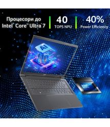 Acer Ноутбук Aspire 14 A14-52M 14" WUXGA OLED, Intel U7-258V, 32GB, F1TB, UMA, Win11, серый