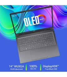 Acer Ноутбук Aspire 14 A14-52M 14" WUXGA OLED, Intel U7-258V, 32GB, F1TB, UMA, Win11, серый