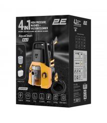 2E Минимойка высокого давления AquaClean 4в1 1600Вт 130бар 480л/ч шланг 8м 11кг