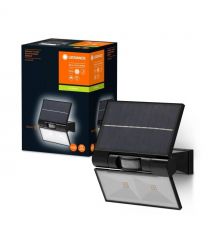 LEDVANCE Светильник автономный ENDURA STYLE SOLAR DOUBLE 2Вт 3000К 380Лм IP44 черный