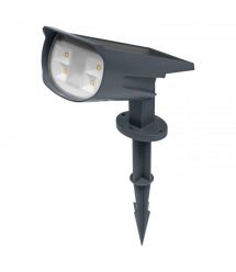 LEDVANCE Світильник автономний ENDURA GARDEN SOLAR SPOT RGBW 0.5Вт 3000К 55Лм IP44 чорний
