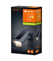 LEDVANCE Світильник автономний ENDURA GARDEN SOLAR SPOT RGBW 0.5Вт 3000К 55Лм IP44 чорний
