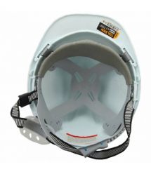 Tolsen Каска защитная, пластик полипропилен РР, пряжка для регулировки, наушники, белый