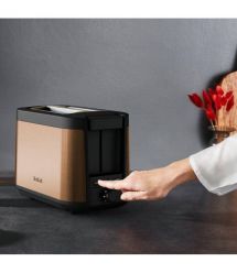 Tefal Тостер Tefal Coppertinto 850Вт, разморозка, пластик, бронзовый