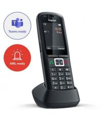 Gigaset Трубка IP-DECT R700H PRO 1xMicro-USB, 1x3.5 мм разъем для гарнитуры, DECT, BT, 2.4"цветной дисплей, IP65
