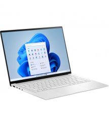 ASUS Ноутбук Zenbook S 14 UX5406SA-PV030W 14" 3K OLED, Intel Ultra 7 258V, 32GB, F1TB, UMA, Win11, Белый